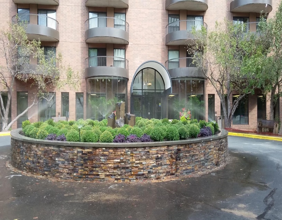 GDL Stone Snow landscaping and grounds maintenance work